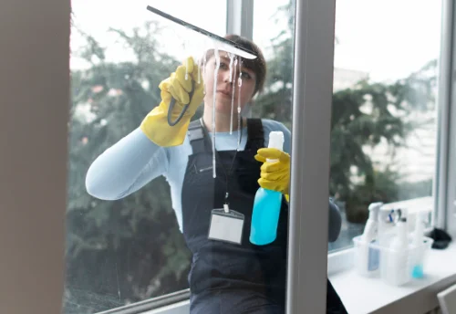 Nettoyage de vitres intérieures et extérieures à Pons